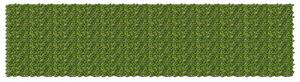 Parawan balkonowy z liśćmi Zielony i Żółty 600 x 150 cm