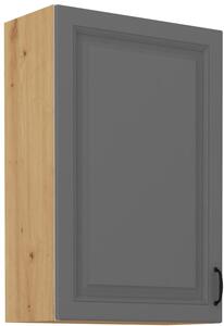 Szafka kuchenna wisząca górna STILO 60 G-90 1F Szary/Dąb Artisan