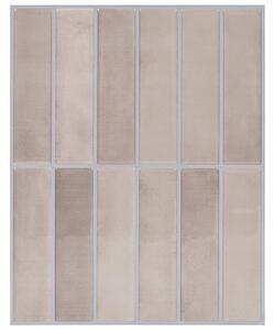 Płytki prostokątne 20 pcs Beżowa kawa 29 x 23 x 0,08 cm