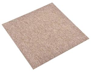 Dywan 20 pcs Beżowy 50 x 50 cm 100% polipropylen
