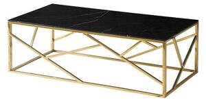 Åawa ESCADA A II 120x60 czarny marmur/zÅota