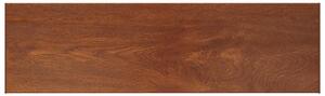 Parapet okienny Brązowe drewno 160 x 45 x 4,5 cm PVC