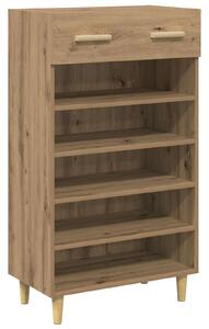 Szafka na buty z szufladą Dąb rzemieślniczy 60 x 35 x 105 cm