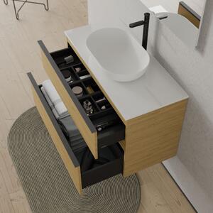 Meble łazienkowe - szafka podumywalkowa LAVOA 100cm do umywalki nablatowej - możliwość wyboru koloru