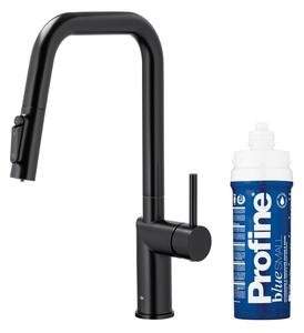 Bateria kuchenna KFA z filtrem BLUE S DUERO PURE STYLE PULL OUT 6623-313-81 Czarna