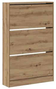 Szafka na buty z półką Dąb rzemieślniczy 80 x 21 x 125,5 cm