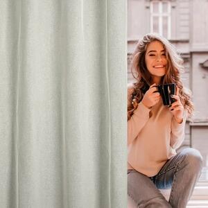 Firana gotowa EUROFIRANY Darla 140 x 250 cm Naturalny