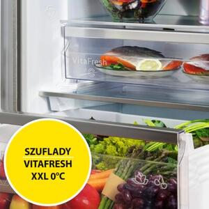Lodówka BOSCH KGN392LDF No Frost 203cm Stal nierdzewna