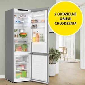 Lodówka BOSCH KGN392LDF No Frost 203cm Stal nierdzewna
