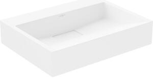 Mexen Ava umywalka nablatowa z konglomeratu B/O 50 x 38 cm, biała - 23015000