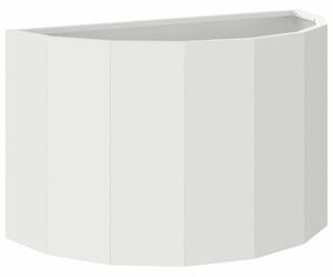 Donica Biały 60 x 30 x 35 cm Stal