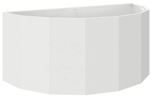 Donica Biały 120 x 60 x 50 cm Stal