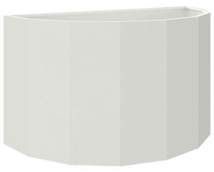 Donica Biały 90 x 45 x 50 cm Stal