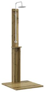Prysznic na zewnątrz 206 cm naturalny