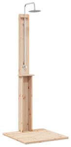 Prysznic na zewnątrz 206 cm naturalny