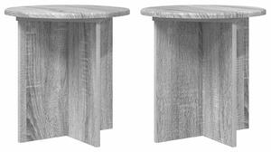 Stojak na rośliny 2 pcs Szary Sonoma 40 x 40 x 40 cm