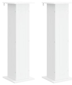 Stojak na rośliny 2 pcs Biały 30,5 x 30 x 100,5 cm