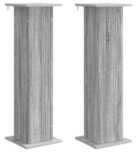 Stojak na rośliny 2 pcs Szary Sonoma 30,5 x 30 x 100,5 cm