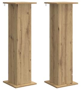 Stojak na rośliny 2 pcs Dąb artisan 30,5 x 30 x 100,5 cm