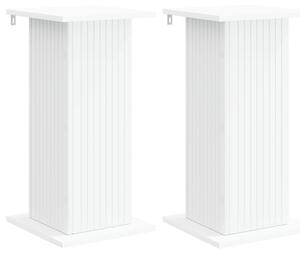 Stojak na rośliny 2 pcs Biały 30,5 x 30 x 60,5 cm
