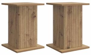 Stojak na rośliny 2 pcs Dąb artisan 30,5 x 30 x 43 cm