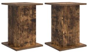 Stojak na rośliny 2 pcs Dąb wędzony 30,5 x 30 x 43 cm