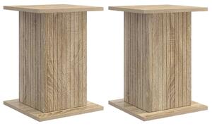 Stojak na rośliny 2 pcs dąb Sonoma 30,5 x 30 x 43 cm