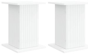 Stojak na rośliny 2 pcs Biały 30,5 x 30 x 43 cm
