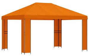 Altana 4 × 3 m pomarańczowy Poliester i Stal 190 gsm
