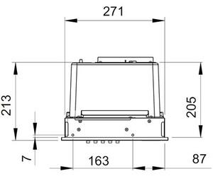 Okap FINLUX FE 62BSAI Szary