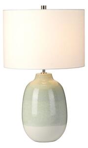 Elegancka lampa stołowa Chelsfield - jasna zieleń