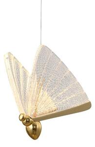 Złota lampa wisząca Bee - zintegrowany LED