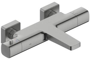 Bateria wannowa natynkowa KFA ARMATURA Malaga 5754-010-61 Szary metaliczny