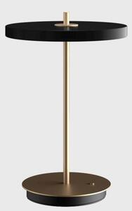 Lampa stołowa Asteria Move V2- czarna, bezprzewodowa