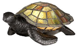 Lampka dekoracyjna Tiffany - w kształcie żółwia błotnego