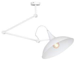 Biała sufitowa lampa Melos - metalowa, regulowana