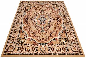 Prostokątny brązowy dywan w rustykalnym stylu - Ritual 12X