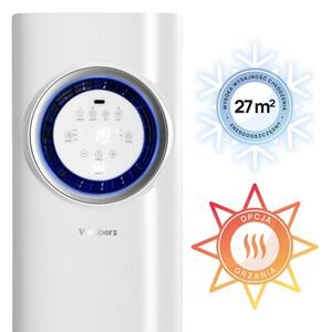 Klimatyzator WEBBER AC-H025A2H 3 Tryby pracy Oscylacja Tryb Nocny Wentylacja Wi-Fi