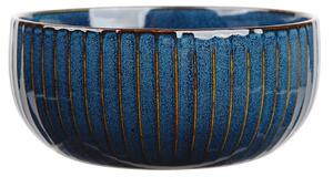Altom Miska porcelanowa Reactive Stripes niebieski, 15 cm