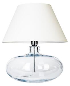 Stołowa lampa Stockholm - 4concepts - biała, szklana