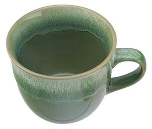 Altom Kubek ceramiczny duży Reactive Cascade zielony, 600 ml