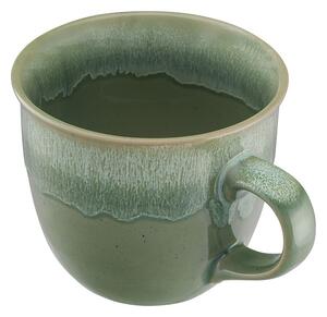 Altom Kubek ceramiczny duży Reactive Cascade zielony, 600 ml