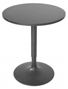 Stolik kawowy Round czarny MDF