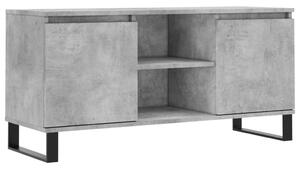 Szafka pod TV, szarość betonu, 104x35x50 cm