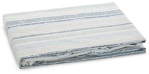 Prześcieradło EUROFIRANY Print 3 z gumką 180 x 200 cm Niebieski