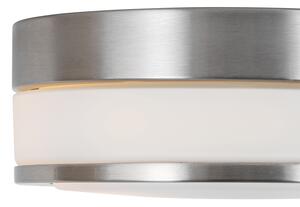 Zewnetrzna Klasyczna lampa sufitowa zewnętrzna stalowa 23 cm IP44 - Flavi Oswietlenie zewnetrzne