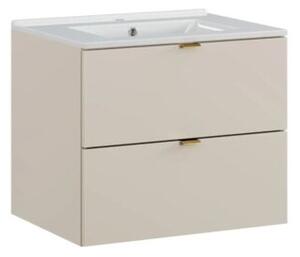Szafka pod umywalkę DALIA CASHMERE 2S 60cm kaszmirowy mat