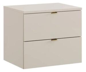 Szafka pod umywalkę DALIA CASHMERE 2S 60cm kaszmirowy mat