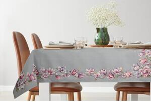Obrus EUROFIRANY Cho 1214 140 x 180 cm Popielato-rÃ³Å¼owy