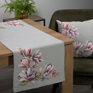Obrus EUROFIRANY Cho 1214 140 x 180 cm Popielato-rÃ³Å¼owy